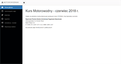 Desktop Screenshot of motorowodniak.com
