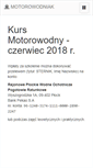Mobile Screenshot of motorowodniak.com